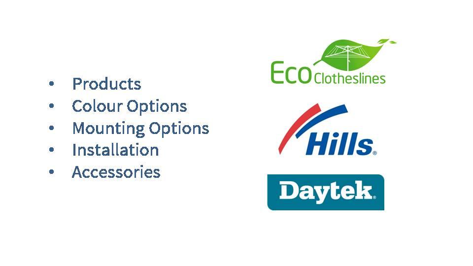 2200mm wide clothesline options and what is covered in this article