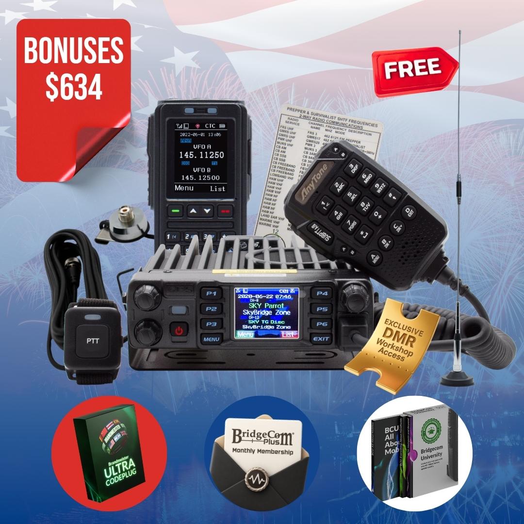 AnyTone AT-D578UVIII Mobile Radio