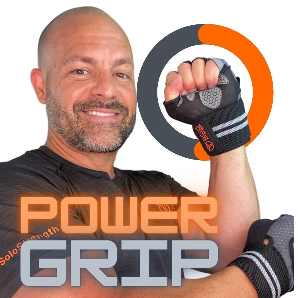 Powergrip Training Gloves ideal for SoloStrength Workouts