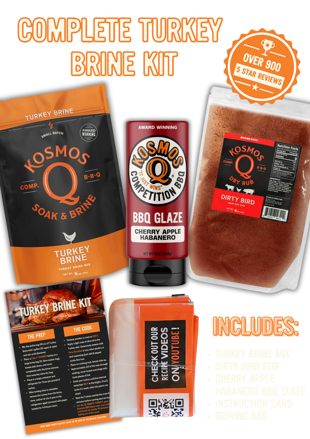 Kosmo's Q Brines and Soaks Complete Turkey Brine Kit Turkey Brine Kit - EARLY BIRD EXCLUSIVE!