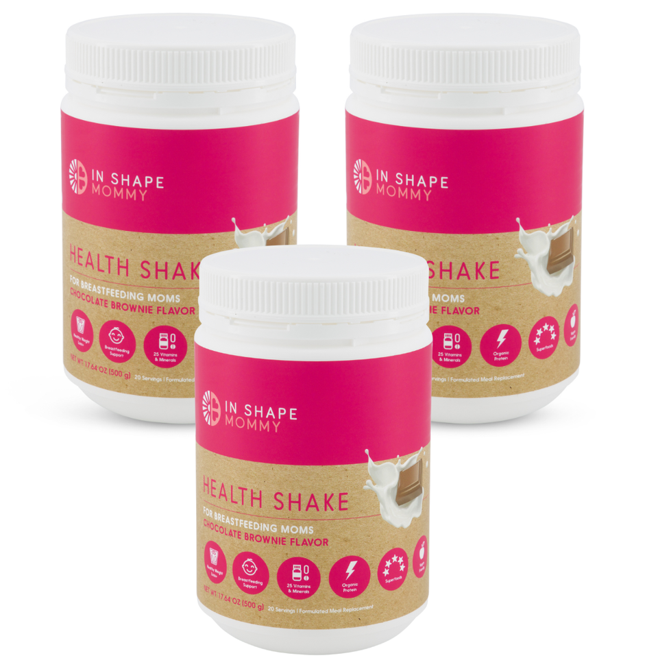 3 x In Shape Mommy Health Shake for Breastfeeding Moms USA