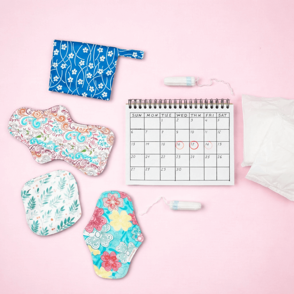 Les pertes brunes d'un cycle menstruel classique