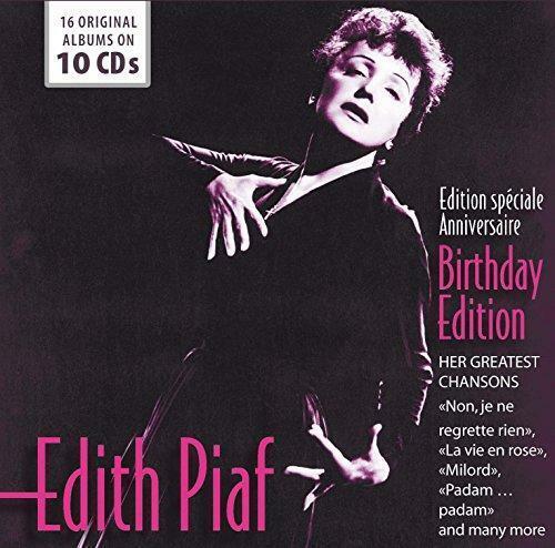 Edith Piaf - Birthday Edition - 16 Original Albums - 10 CD Box Set