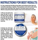 Dr. Coles Muscle Ease Balm instructions for best results