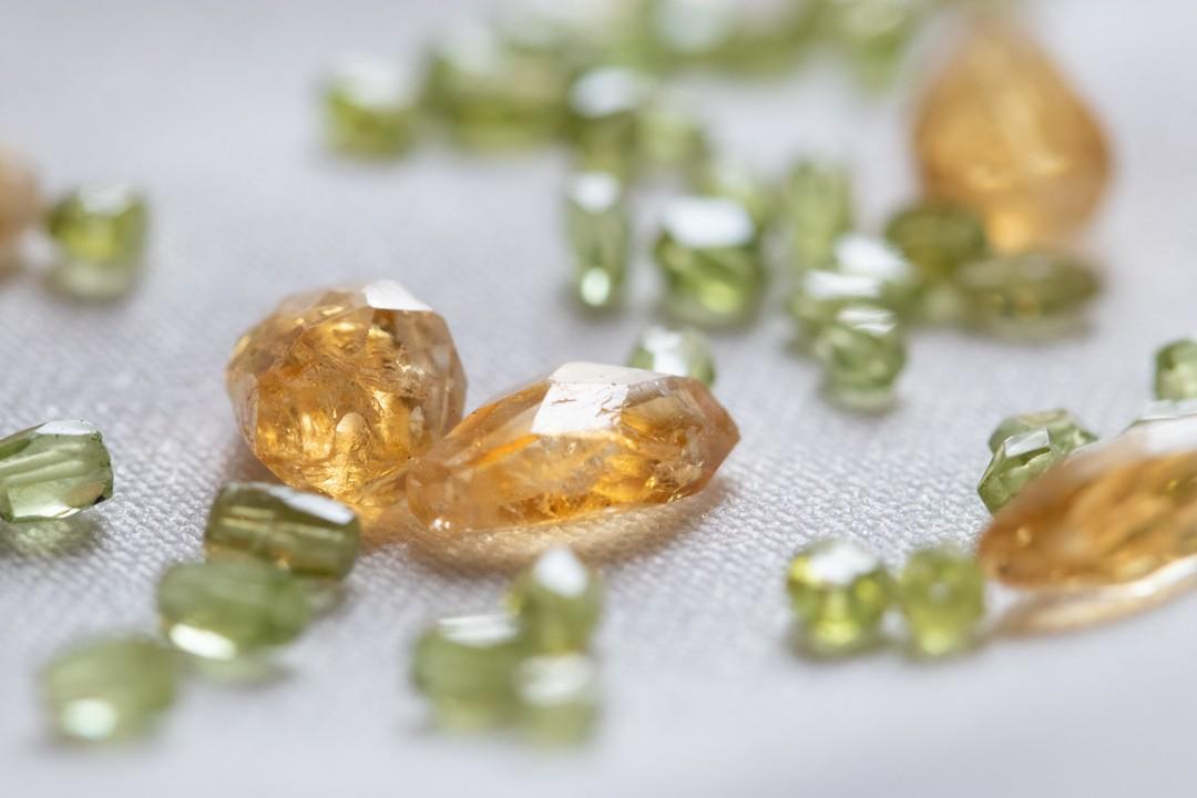 Citrine and Topaz are the birthstones for November and either make a perfect choice for an October Birthstone Ring