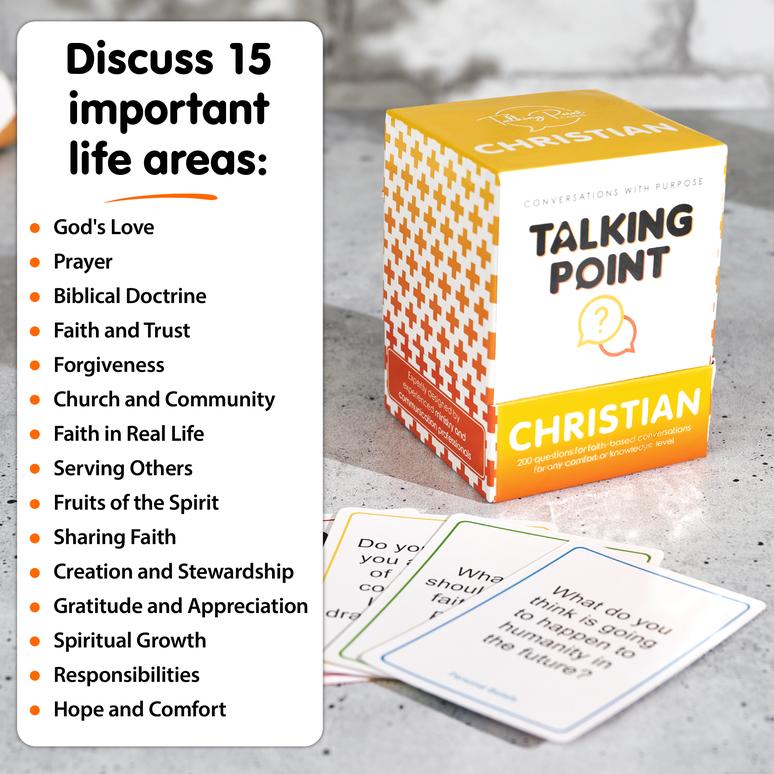 CHRISTIAN Pack – Talking Point Cards