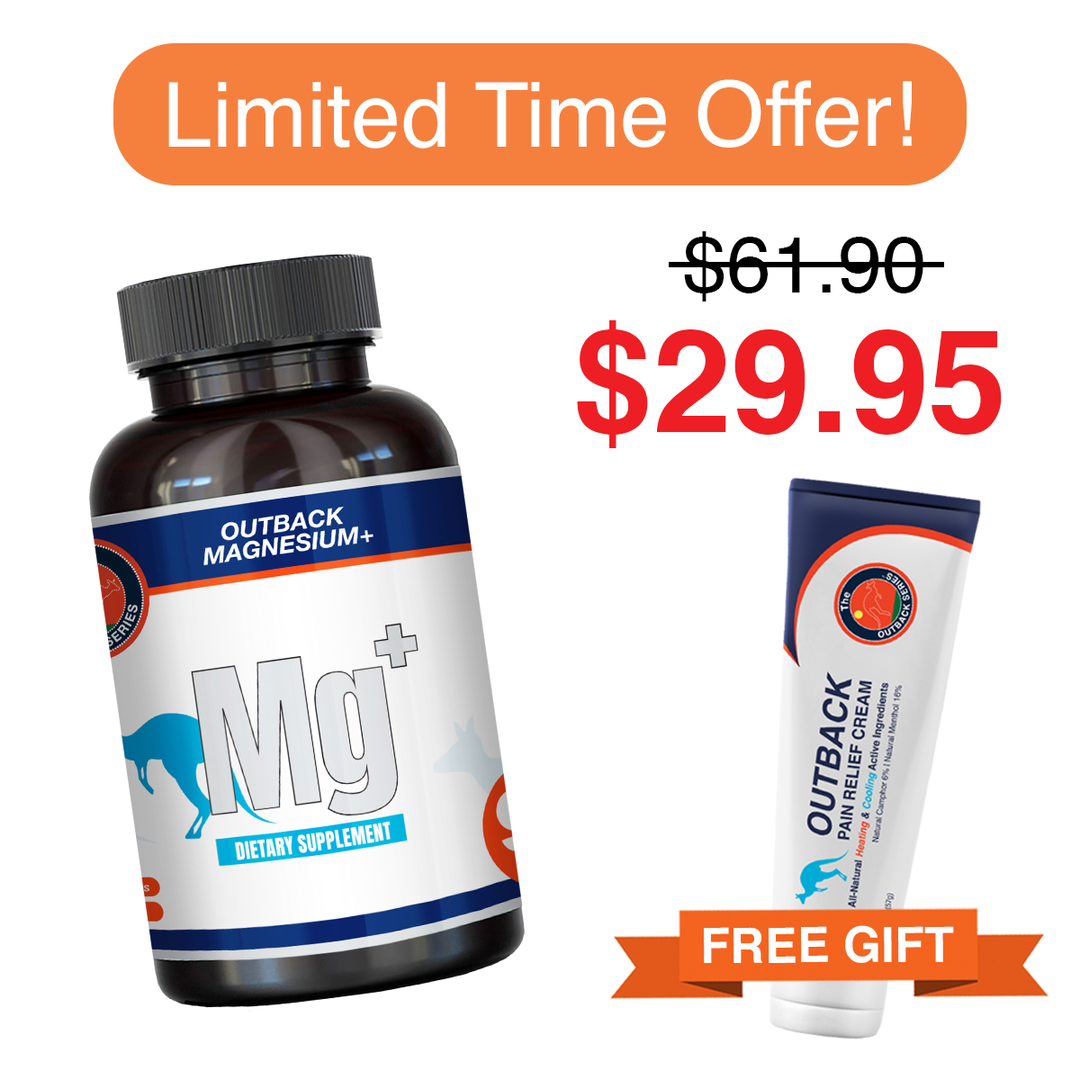 Mg+ and FREE Pain Cream