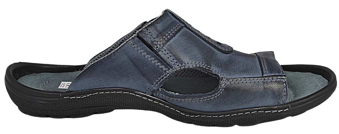 Jerome - Men's resort leather sandals - Reindeer Leather
