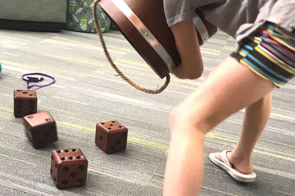 Roll The Dice Exercise Game DIY