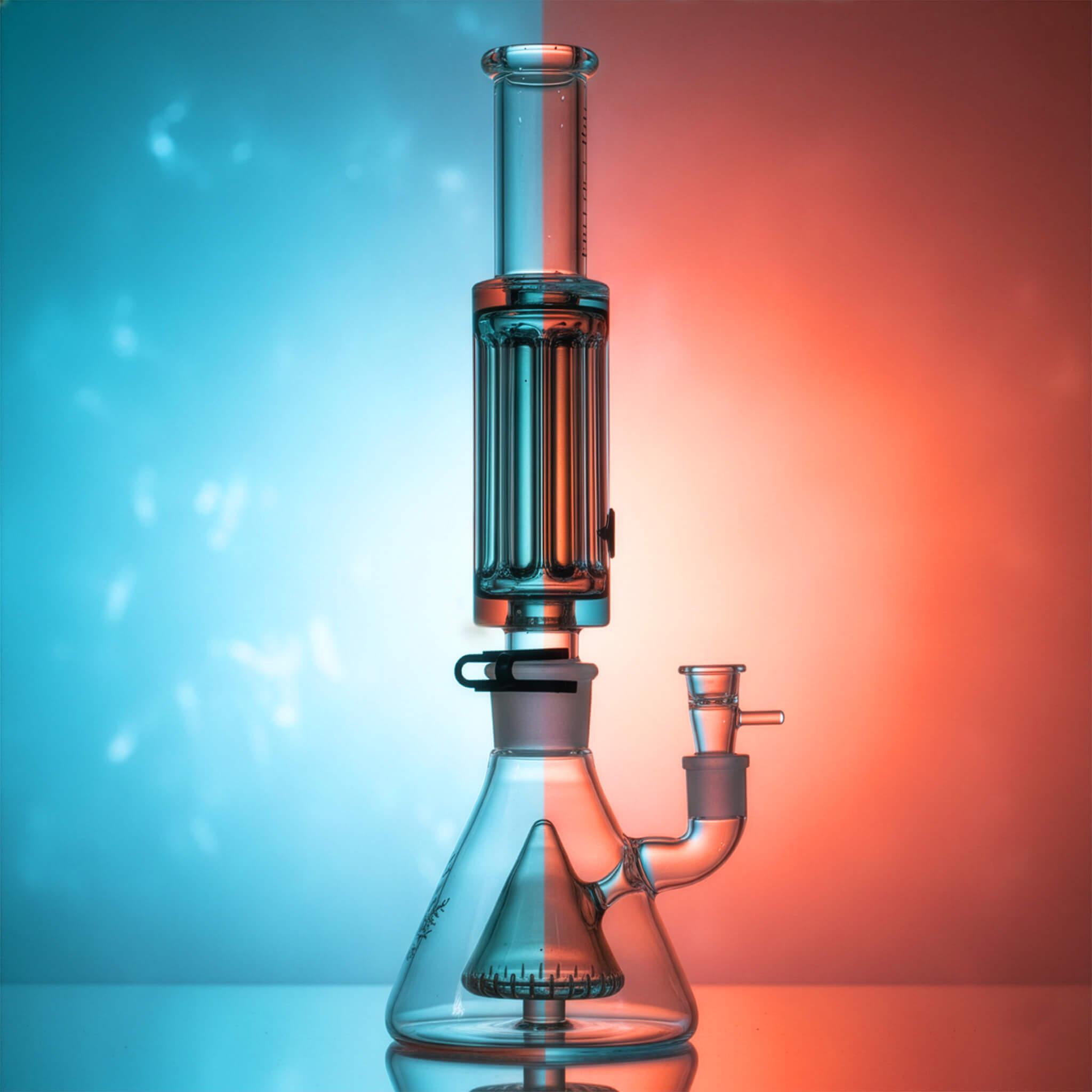heat temperature in glass bong