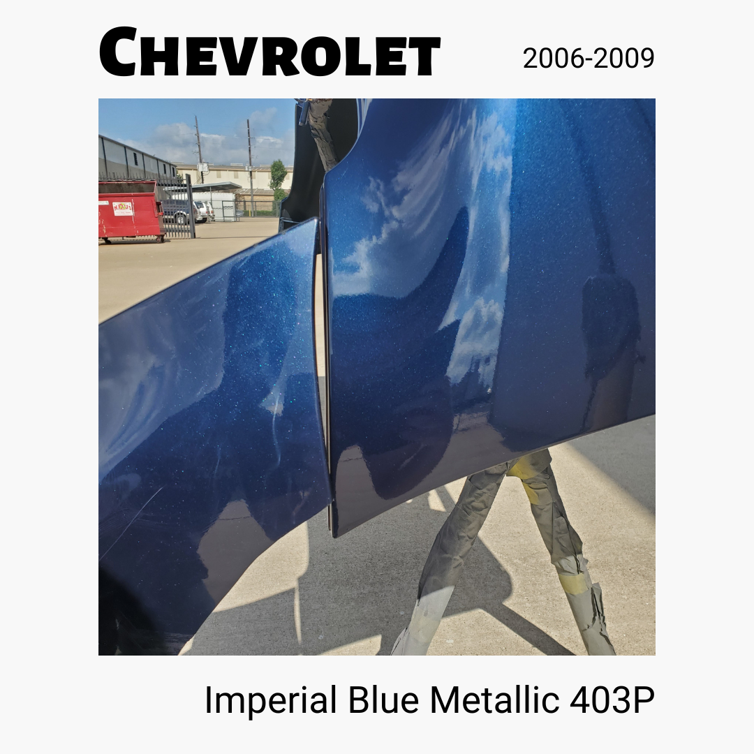 Chevrolet Imperial Blue Metallic (WA403P) - ReveMoto Custom Paint Match