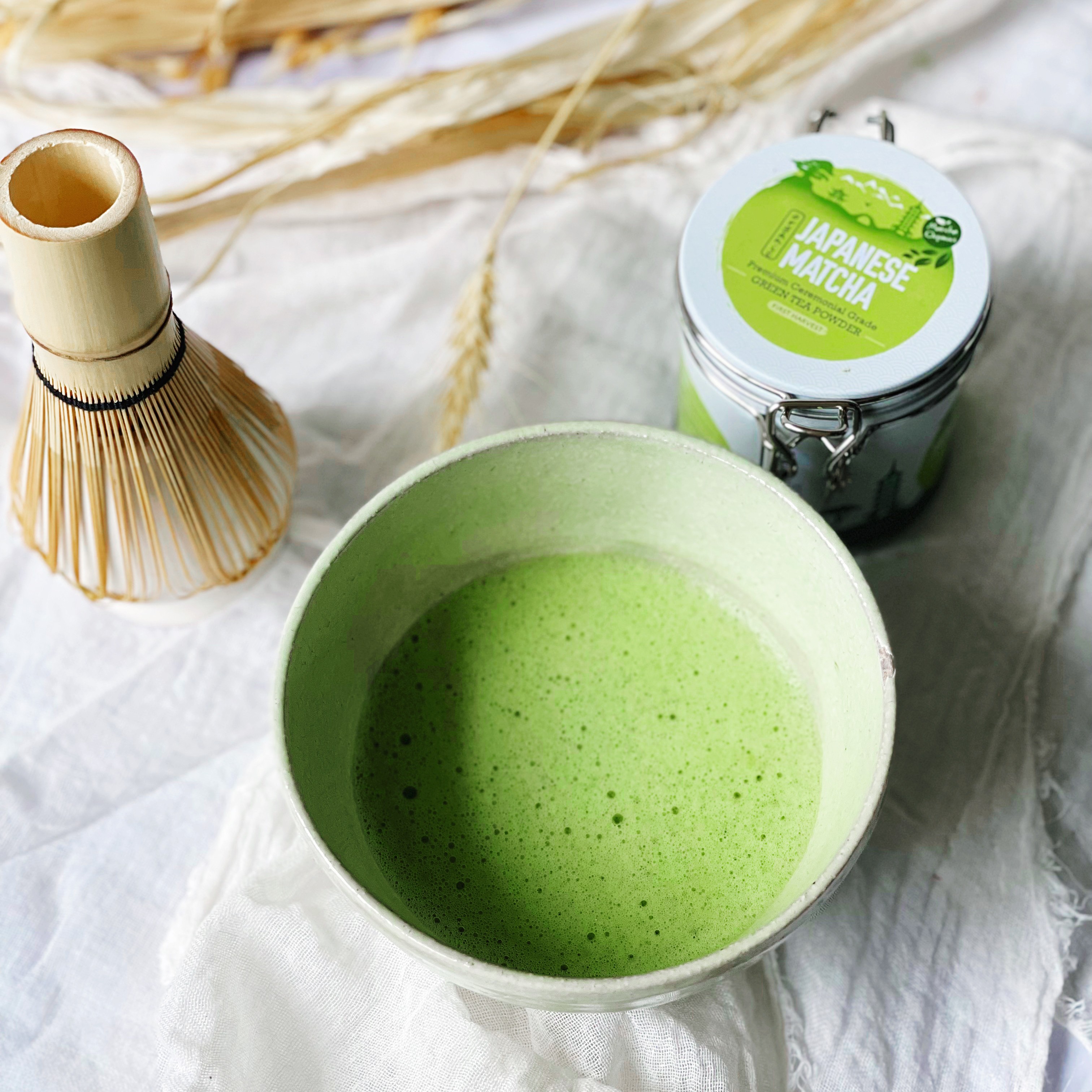 Matcha Organics - Premium Ceremonial Grade Matcha Green Tea Powder -  Authentic 1st Harvest Japanese Green Tea - USDA & JAS Organic - Perfect for