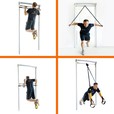 4 bodyweight exercises on the solo strength ultimate doorway gym functional training home exercise equipment trx anchor