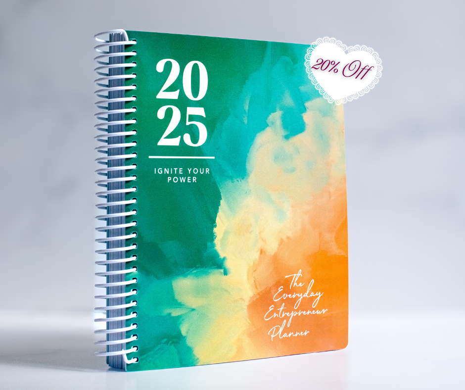 Everyday Entrepreneur Planner with Pen