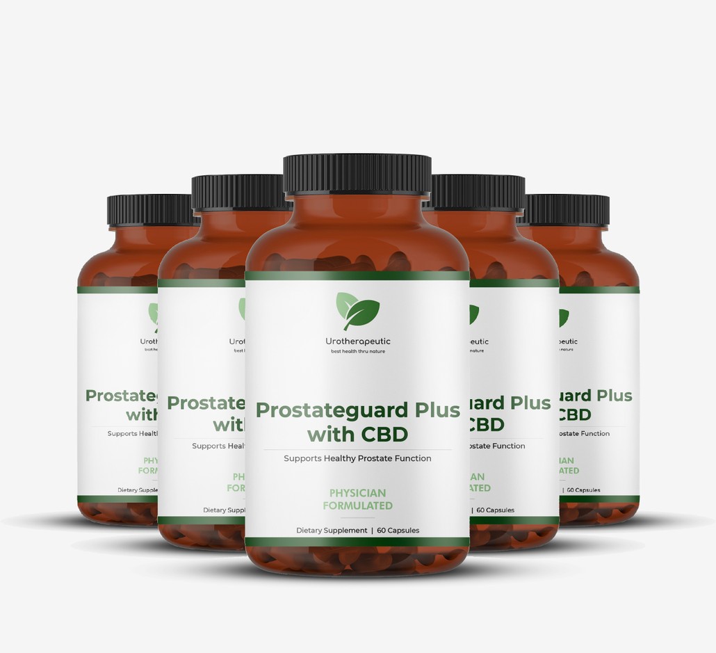 PROSTATEGUARD PLUS™ WITH CBD (5 Month Supply - 600 Capsules)