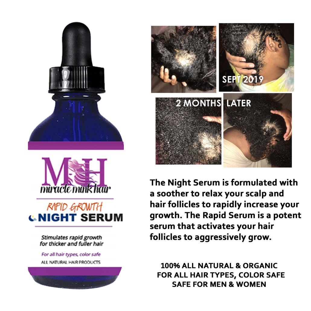 Miracle Mink Hair Rapid Growth Night Serum