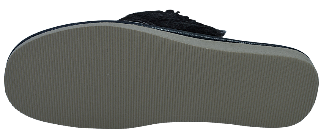Elena - Women rubber outsole slippers - Reindeer Leather