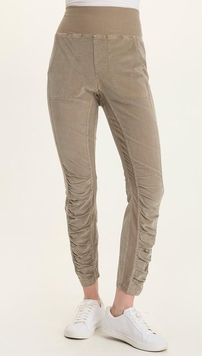 Double Shirred Panel Skirt