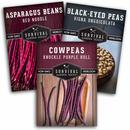 3 packets of heirloom cow pea seeds