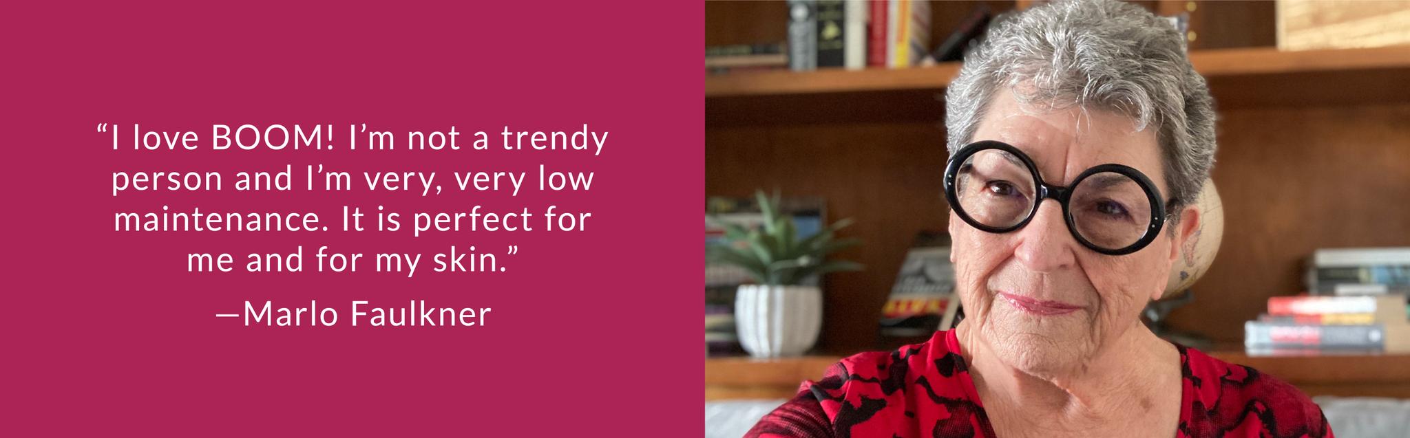 Marlo’s Low-Maintenance Skincare Routine