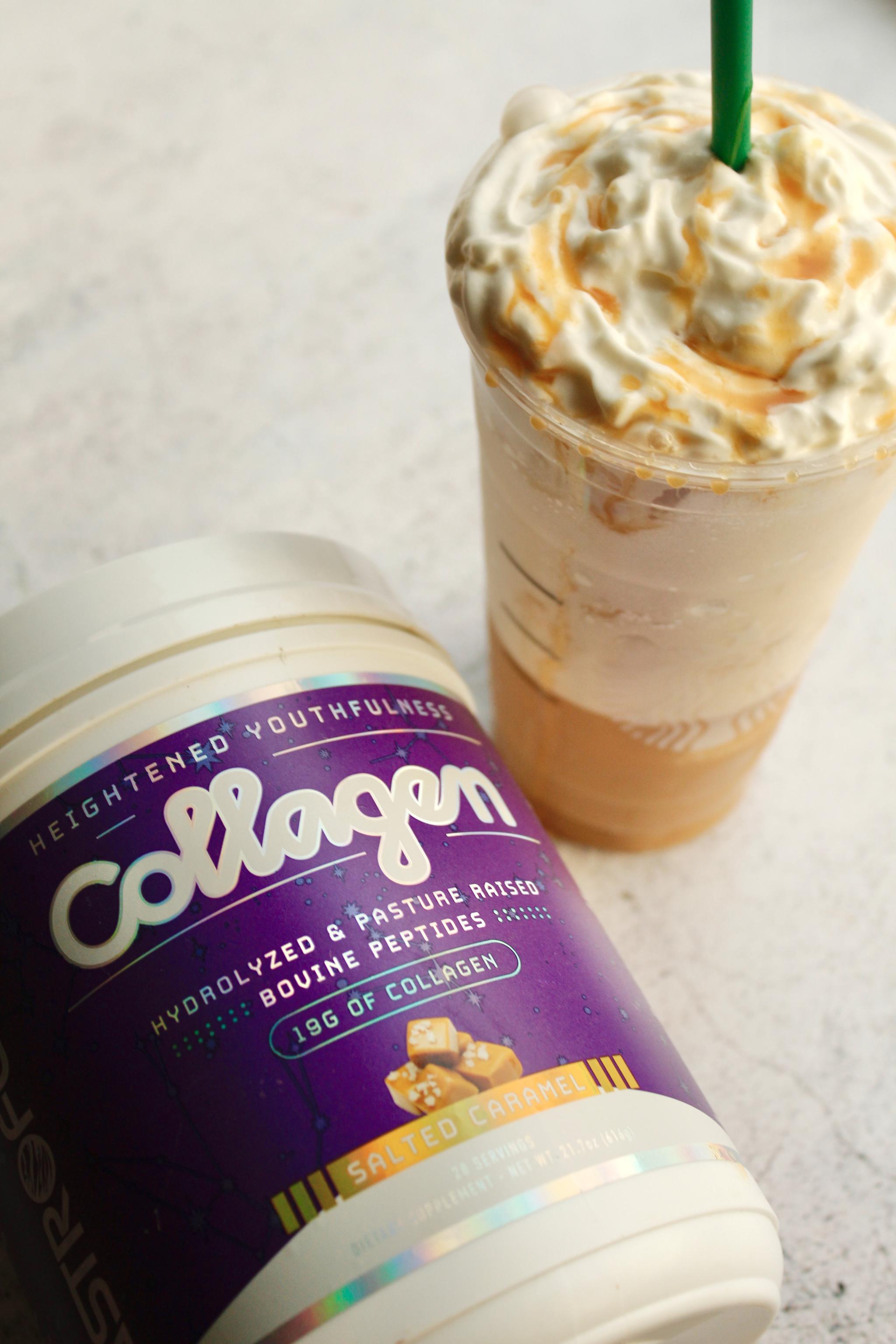 Copycat Starbucks Protein Caramel Frappuccino Astroflav