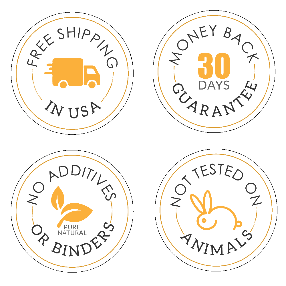 iYURA offers Free Shipping $35 & above AND 100% Satisfaction 30-Day Money-Back Guarantee