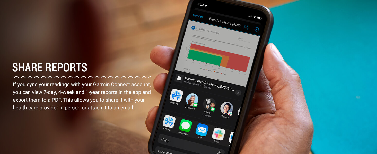 Garmin Index BPM Smart Blood Pressure Monitor I 917" Cuff I 01002464