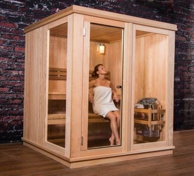 Image of Almost Heaven Grayson 4 Person Indoor Sauna