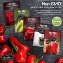 Non-GMO non-hybrid heirloom pepper seeds for your garden