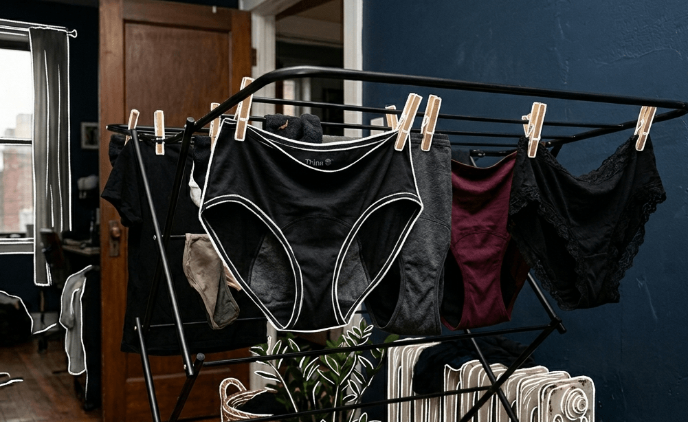 séchange culotte menstruelle
