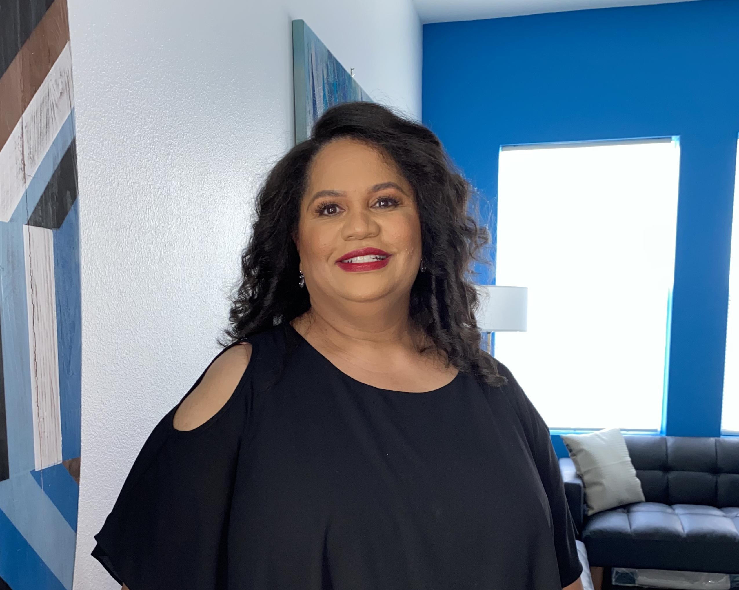 Angela, Midlife Curl Coach™, Black woman with natural curls