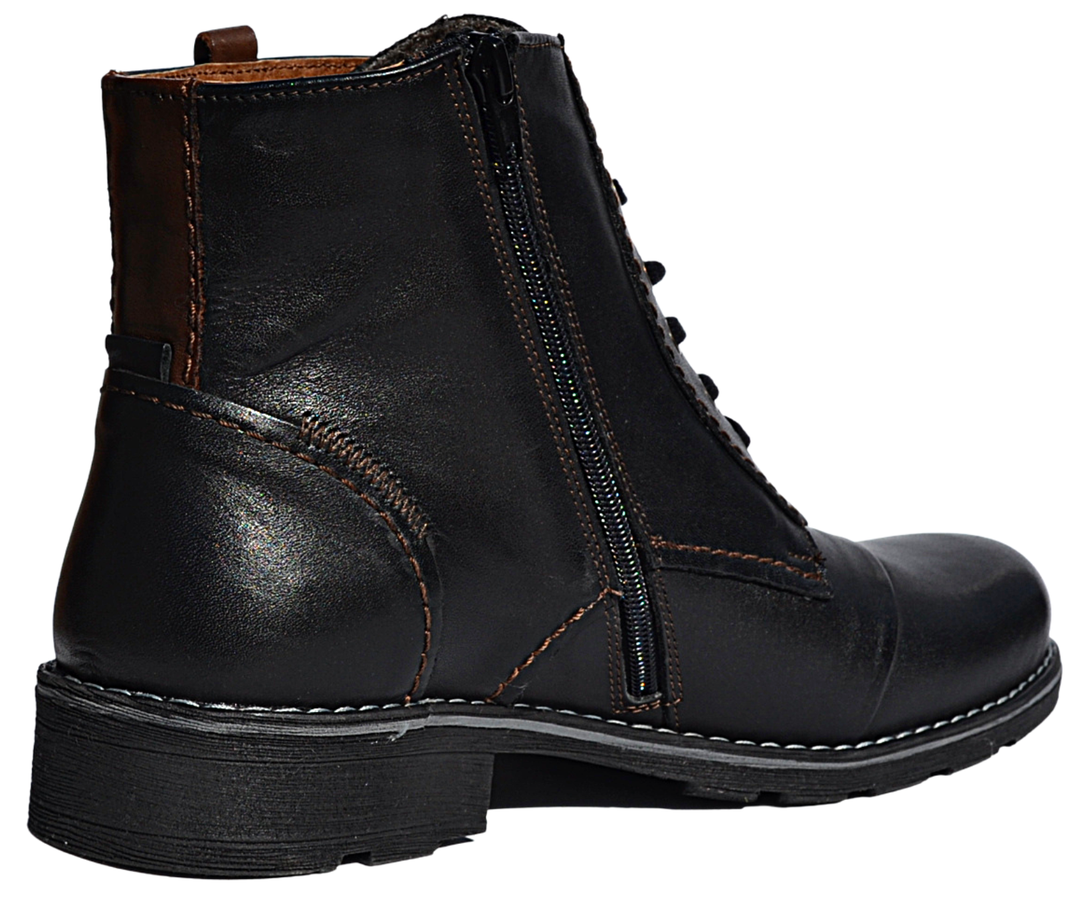 Zack - Mens winter leather boots - Reindeer Leather