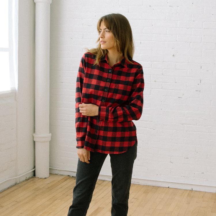 111 Flannel Arapahoe Red