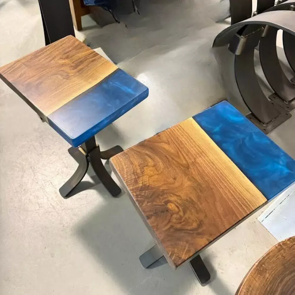 Walnut River Accent Tables