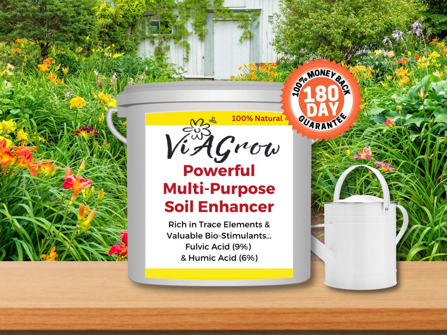 ViaGrow 100% Money Back 180 Day Guarantee