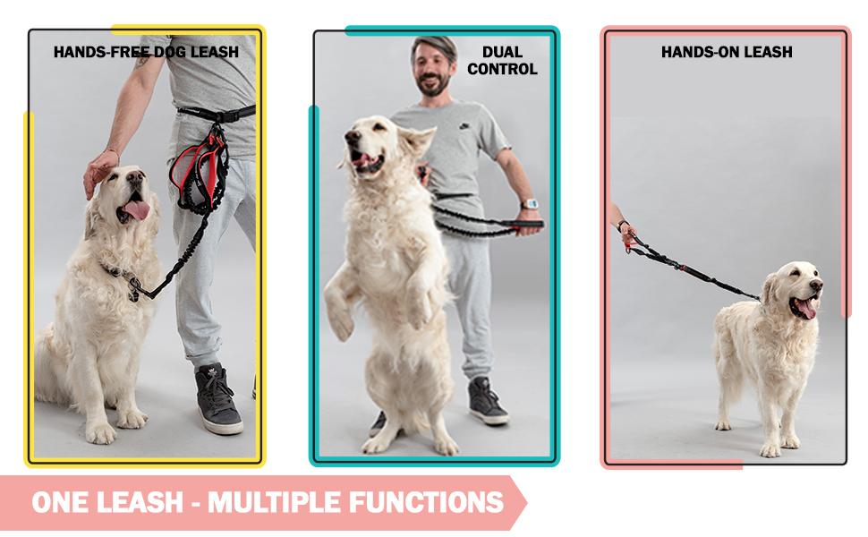 Hands Free Dog Leash for One Large Dog PetDreamland