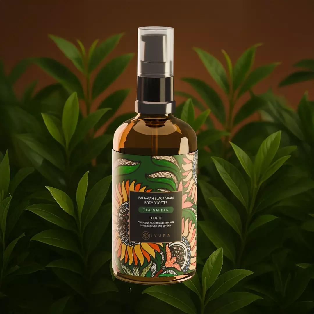 Balaayah Black Gram Body Booster Tea-Garden Blend Body Oil iYURA 