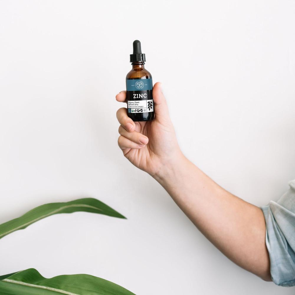 Global Healing Organic Plant-Based Zinc Bottle 3