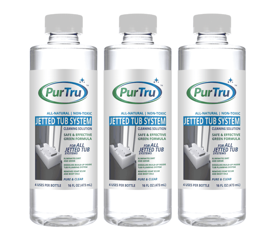 Jetted Tub System Sanitizing and Cleaning Solution (3 Pack)