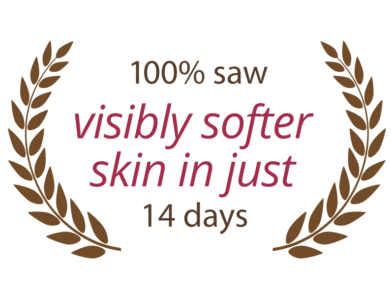 *28 day clinical study of 34 participants using Kesaradi Daily Glow Oil.