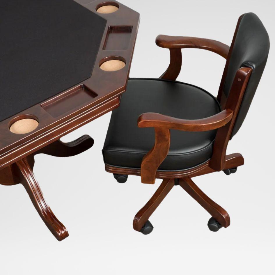 with a matching kingston dining poker table