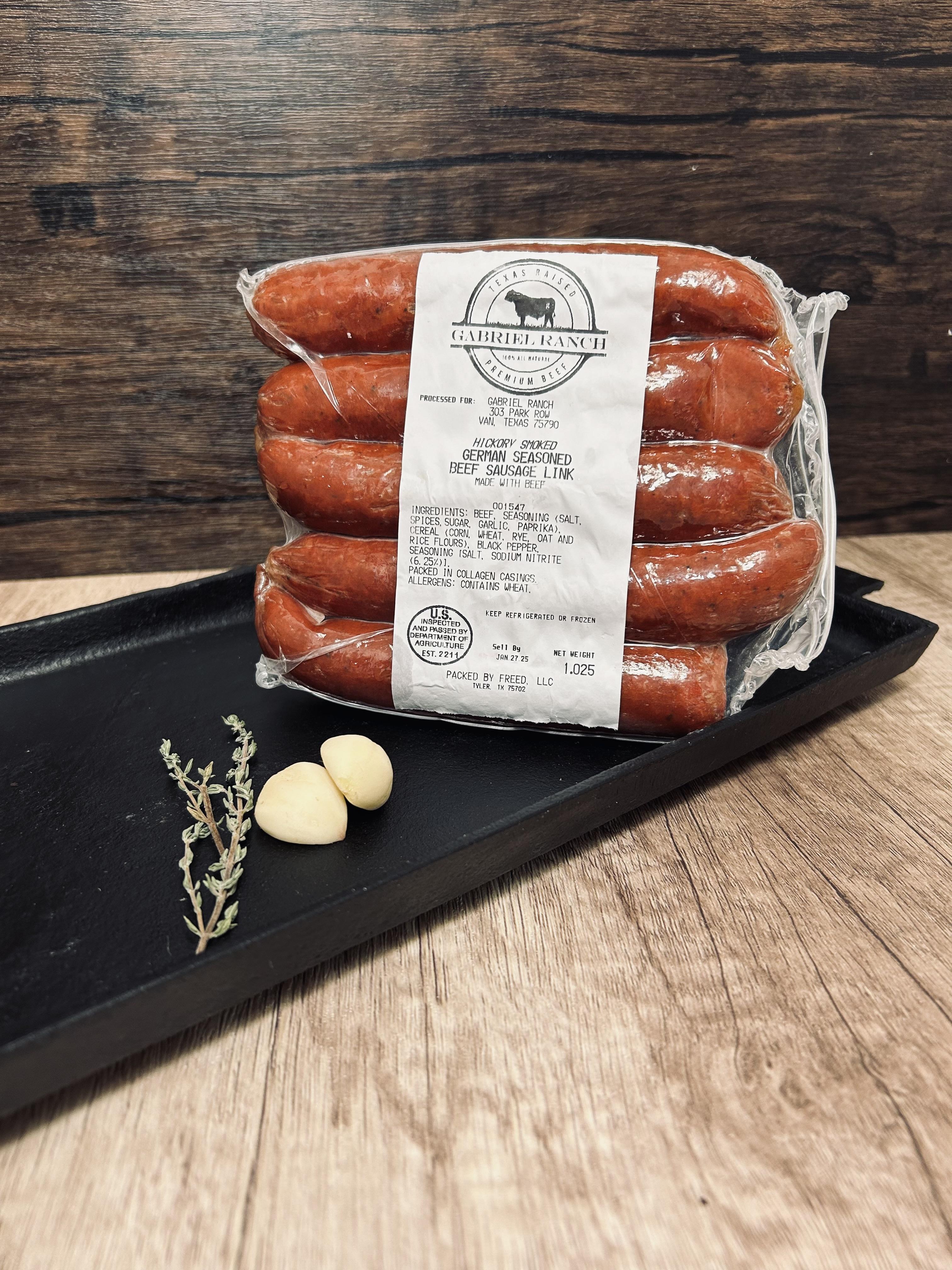 german smoked sausage