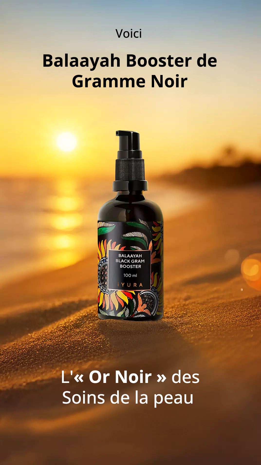 Introducing Balaayah Black Gram Body Booster - The Black Gold of skincare - Mobile