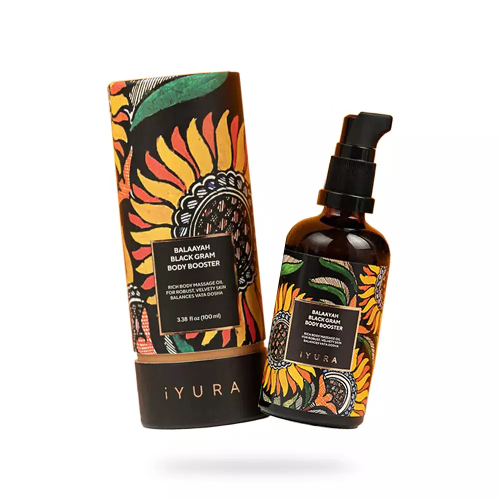 Balaayah Black Gram Body Booster Body Oil iYURA 