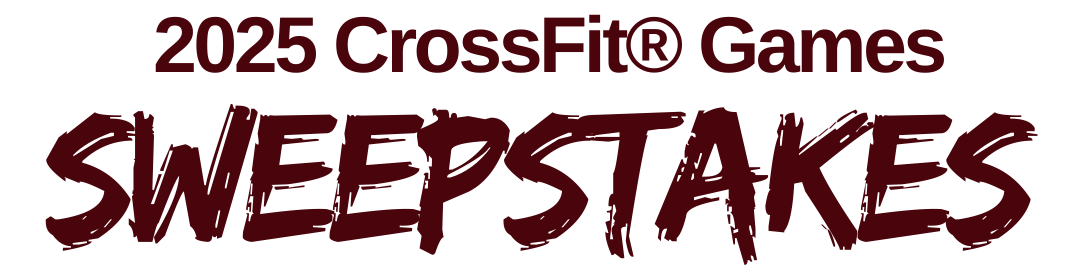 CrossFit Games Sweepstakes