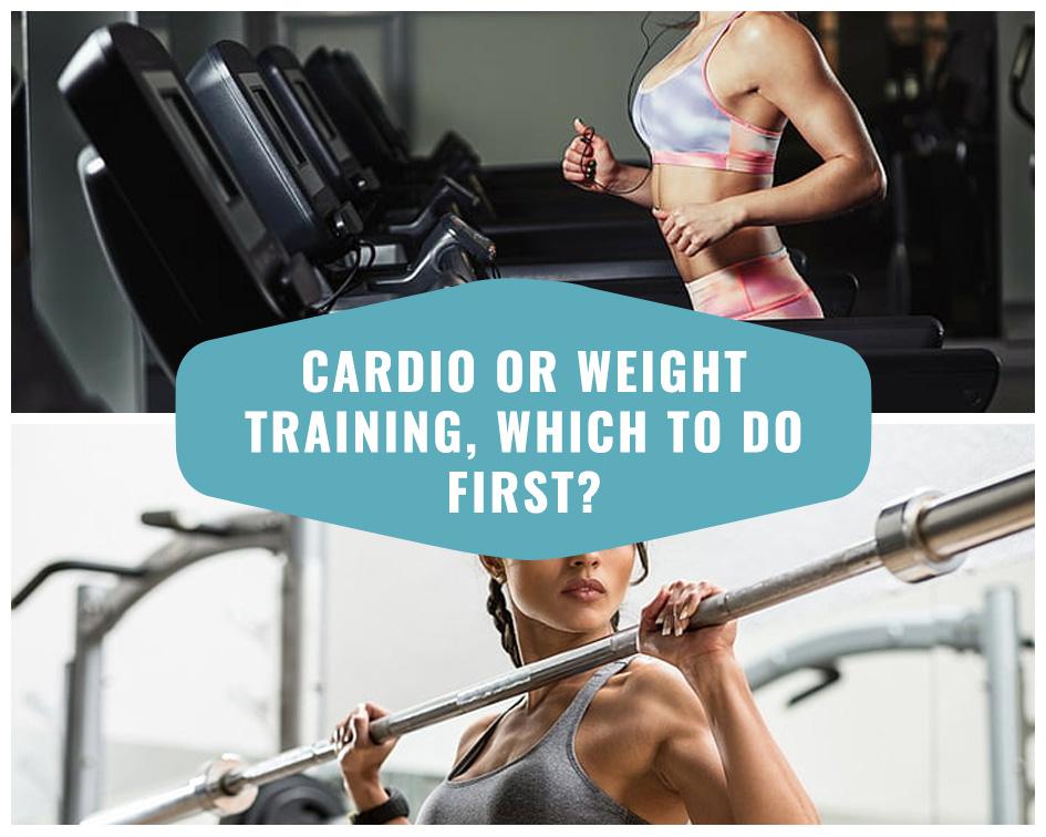 Cardio Or Weight Training, Which To Do First? Sports Wholesale Supply