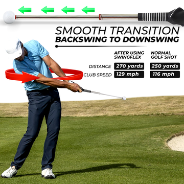 Smooth transition from backswing to downswing