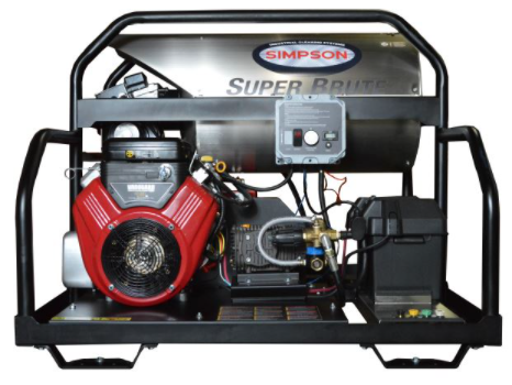 Simpson SB 3555 Hot Water Bel Driven Skid Washer