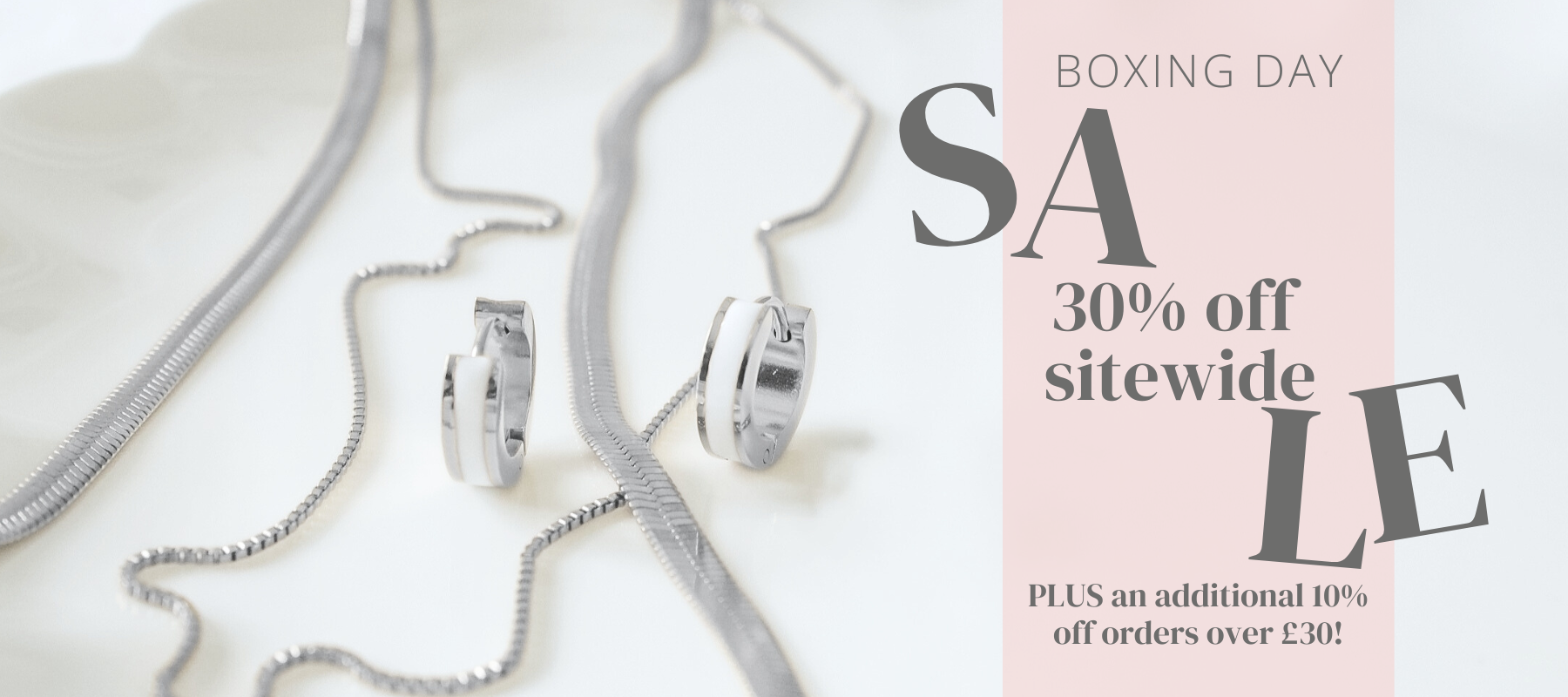 Boxing Day Sale jewellery deals - up to 40% off