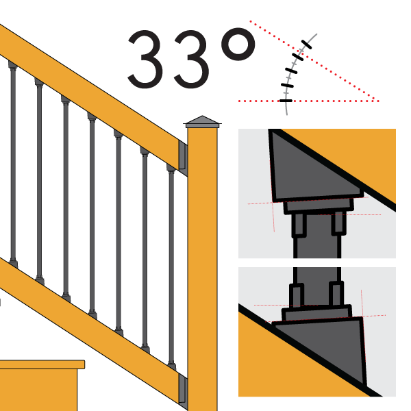 different stair angles